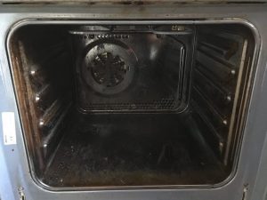 Oven Before oven cleaning service