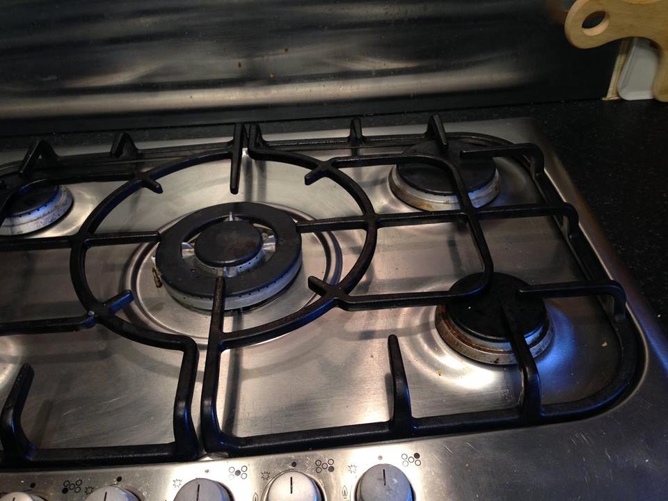 stove top cleaning service after