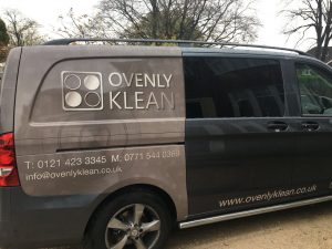 oven cleaning service van